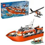 Конструктор Lego 60504 Coast Guard Rescue Boat & Helicopter