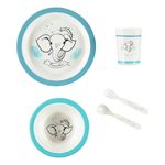 Seturi pentru hrănire bebelușilor Premaman PRF3BF-CCC-UNQ Disney The Elephant, 5 piese