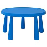 Set de mobilier pentru copii Ikea Mammut 85х48 Blue