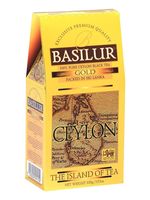 Чай черный Basilur The Island of Tea Ceylon GOLD, 100г