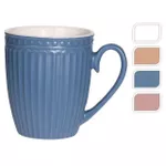 Чашка Promstore 44761 Чашка 340ml Greek style, рельефная, 4 цвета