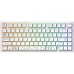 Tastatură gaming Dark Project ALU Terra Nova White - Wireless
