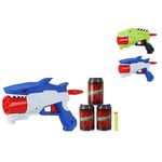 Игрушечное оружие Promstore 53849 Игра «Стрелялки по коробкам» (3 коробки, пистолет, 8 пуль)