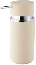 Dozator săpun Bisk 06595 rotund, bej. (ceramica)