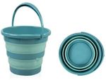 Accesoriu pentru baie BabyJem 598 Galeata pliabila pentru baie Turcuaz
