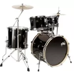 Set de tobe DS Drum DSX2251BK DSX STAGE KIT BKS