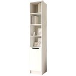 Шкаф детский MebelStar LILU 1D 40x40x210 White (MBS-1315)