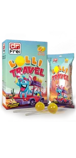 Dr.Frei LOLLI TRAVEL Имбирь + эфирное масло лимона и апельсина 3шт.