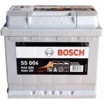 Автомобильный аккумулятор Bosch 63AH 610A(EN) 242x175x190 S5 006 (0092S50060)