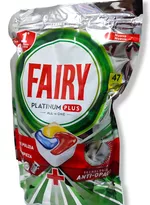 Fairy Platinum PLUS 47 шт, kапсулы для посудомоечной машины