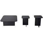 Măsuţă cafea Trendy Blues, Negru, set