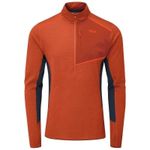 Одежда для спорта Rab Tricou barbati Syncrino Light Pull-On Red Clay M (QFF-19-RCY-MED)