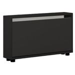Raft pentru încălțăminte Mobildor-Lux Leo Slim 90x16x47H cm Anthracite
