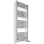 Uscător de prosoape Radiva Haiti 400x1200 mm Curved (crom)