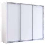 Шкаф Mobildor-Lux Fox uși glisante din PAL (240x60x210H cm) Alb