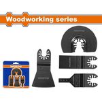 Набор головок, бит, насадок Wadfow WMA9401 Set lame drepte 4buc. masina multifunctionala