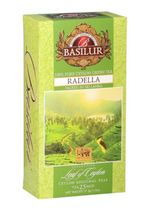 Чай зеленый  Basilur Leaf of Ceylon  RADELLA GREEN  25*1,5 г