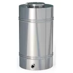 Бочка для вина Metancor Бочка круглая 30 л, Кламп 101.6мм, H=375мм, AISI 304