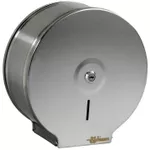 Suport pentru hârtie Bisk 00343 Dispenser hirtie igienica, inox JUMBO S1 satin