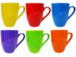 Чашка 350ml одноцветная, яркие цвета