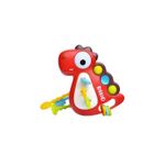 Jucărie Roxy Kids RMON-004-R Игрушка-тянучка BUSY DINO, красная