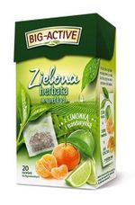Чай зеленый Big Active with Mandarine & Lime, 20 шт