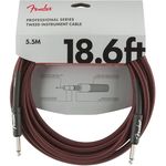 Cablu pentru AV Fender Prof. Cable RED TWEED 18,6m
