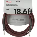 Cablu pentru AV Fender Prof. Cable RED TWEED 18,6m