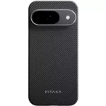 Husă pentru smartphone Pitaka Google Pixel 9 Black/Grey Twill