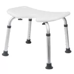 Scaun de baie si duș Bisk 07640 Scaun sanitar PRO alb