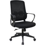 Fotoliu de birou Deco Noel Black