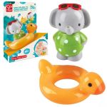 Accesoriu pentru baie Hape E0222 Jucărie mecanică pentru baie Elefantul care înoată