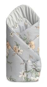 Lenjerie de pat pentru copii Sensillo 42609 Одеяло конверт 75x75 Velvet Lily Grey
