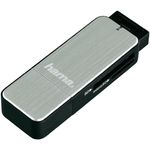 Переходник для IT Hama 123900 Card Reader SD/MicroSD, USB 3.0 Aluminium Silver