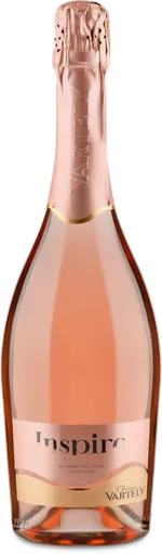 Вино игристое Château Vartely Inspiro, розовое сухое Pinot Noir,  0.75 L