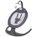 Leagăn pentru bebeluși Lionelo Ralf Grey White