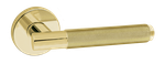 Дверная ручка на розетке Marion полированная латунь