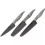 Set cuțite Samura INCA lama zirconia ceramic negru 3buc. (SIN-0220B)