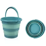 Accesoriu pentru baie BabyJem 598 Galeata pliabila pentru baie Turcuaz