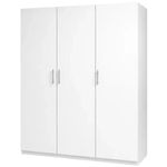 Dulap Mashtab 12246 FLEXO M5 alb uși Alb 1500x530x2200