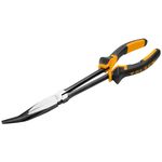 Плоскогубцы Tolsen Cleste cu varf ascutit lung indoit 45 grade 280mm (10291)