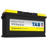Автомобильный аккумулятор TAB EFB Stop&Go 90Ah 850EN 353x175x190 -/+ (59088)