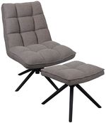 Fotoliu Deco Spello stofa OTE Grey