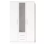 Шкаф Fabrik Home Linia Nr1 белый/белый ясень 1200