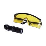 Instrument de măsură Spin WT000021L для обнаружения утечек в системе кондиционирования (ультраф. фонарь и очки) Cod.05.073.24T