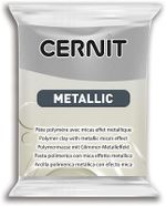 Полимерная глина CERNIT METALLIC 56г, серебро 080