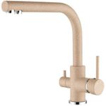 Смеситель кухонный Helika-AquaSanita 2663L-110 AKVADUO LONG Beige