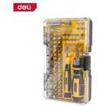 Set de tubulare, bite, duze Deli DLEDL3565 Набор бит, 65шт