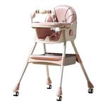 Scaun de masă 4Play Transformer Pink