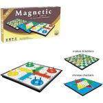 Настольная игра inSPORTline 11836  Ludo, Змеи и лестницы, Китайские шахматы 3 в 1 24812